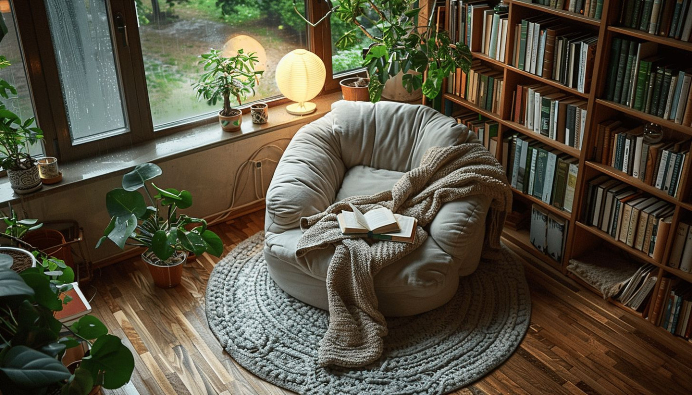 Créer un coin lecture cosy chez soi